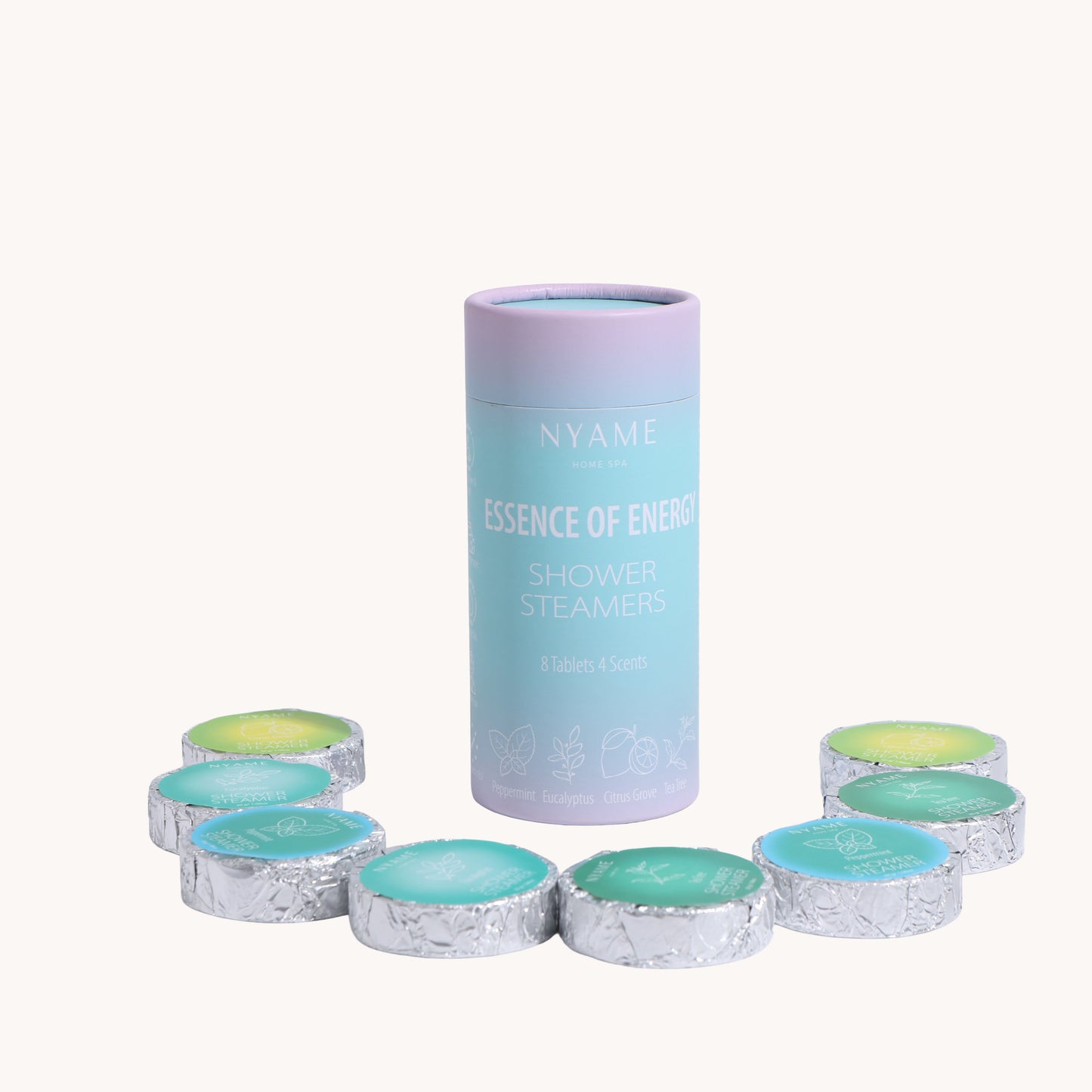 Nyame Essence of Energy – energizujúca sada 8 tabliet do sprchy