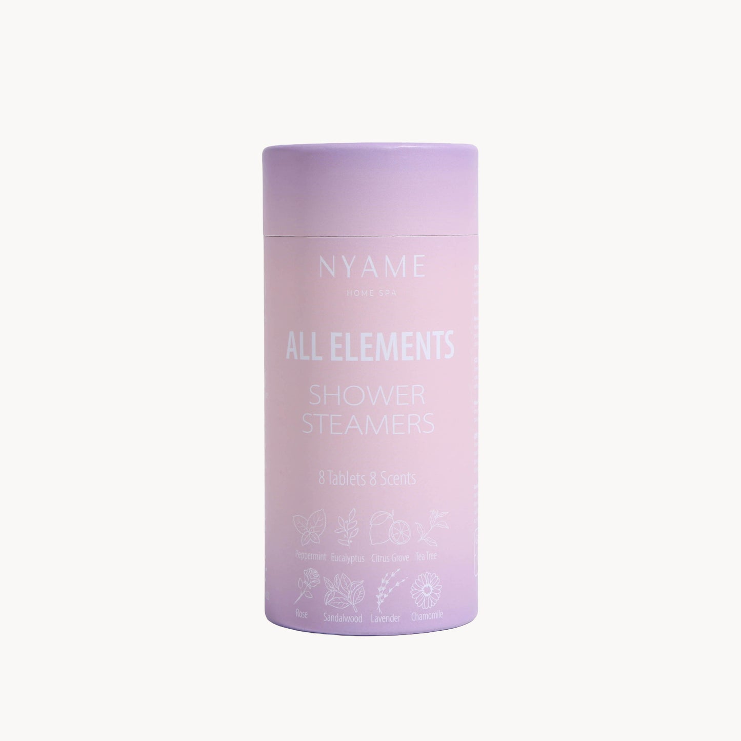 Darčeková sada tabliet do sprchy Nyame All Elements – 8 vôní, 8 × 30 g
